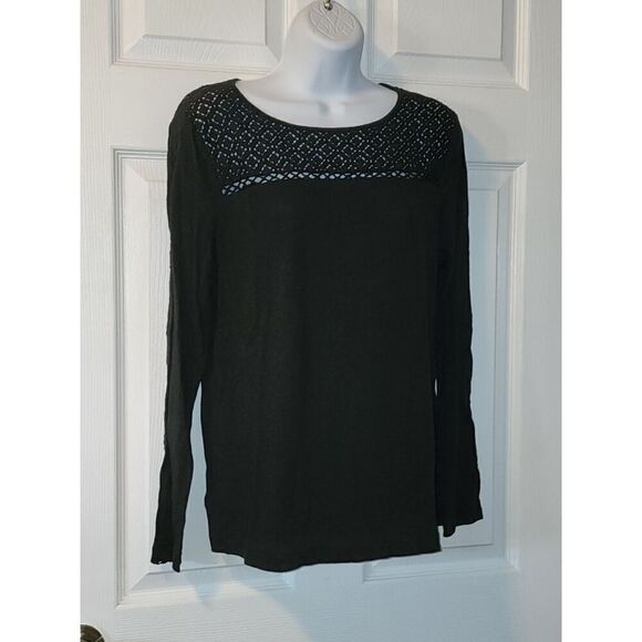 Black long sleeve Tshirt - Picture 1 of 3